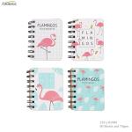 70gsm Fashion Cute A4 Notebooks Mini Spiral Thread Binding Notebook