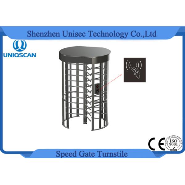 550mm Single Lane RS485 Arc Stainless Steel Turnstile Gate