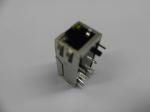 21.3mm Tap Up RJ45 Ethernet Connector with 10/100BaseTransformer, PoE lan jack