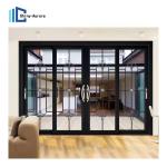 China Navia Simple Narrow Frame Aluminum Alloy Sliding Door Soundproof wholesale