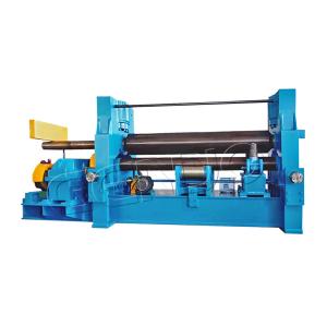 China Automatic Plate Sheet Bending Steel 3 Roller Plate Rolling Machine on sale