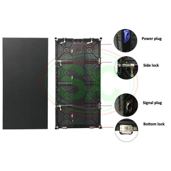 RGB P1.6 Indoor Rental Led Video Display Screen Backdrop For Events Concerts