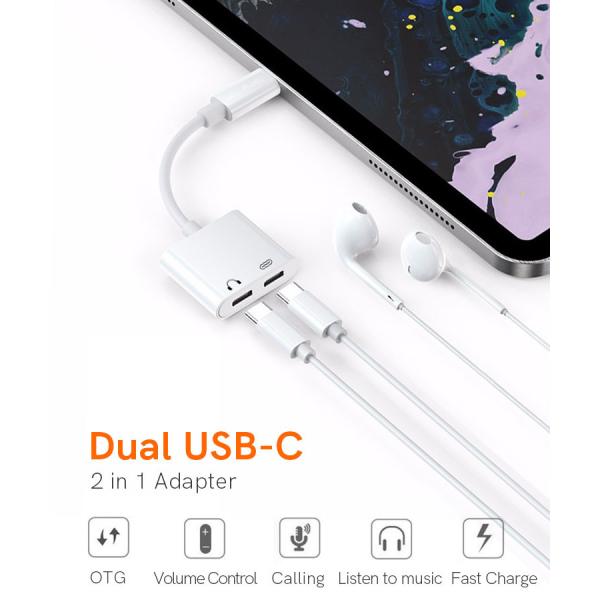 10000 Times Type C To Type C Adapter ROHS Type C OTG Hub