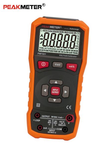Quality Handheld Multifunction Process Calibrator Measuring Voltage Stable Performance for sale