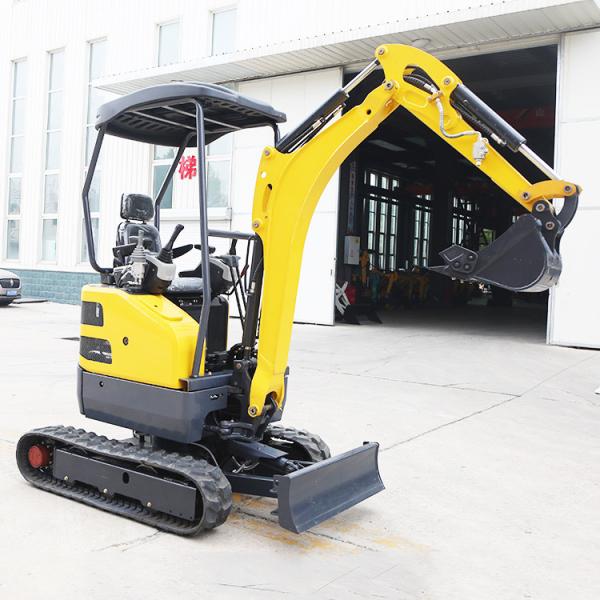 Maximum Excavation Depth 2200mm Mini Excavator 1800kg Small Digging Machine