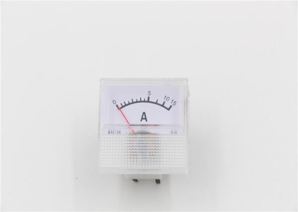 Quality Square Type Analog Panel Meter Analog Dc Voltmeter Panel Mount Moving Coil for sale