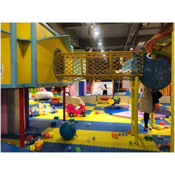 Game Theme Soft Indoor Playground Equipment Tag Interactive Play Center