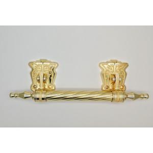 Zamak Point Metal Coffin Handles 150kg Weight Lifting For Extend Handle Bar