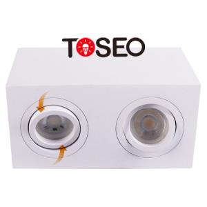 HOTEL SURFACE MOUNTED DOWNLIGHT SQUARE PURE ALUMINIUM CEILING LIGHTS