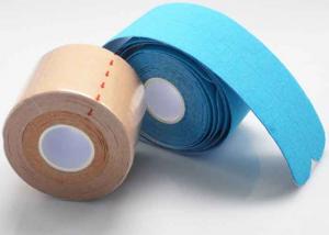 China Original Cotton Elastic Kinesiology Theraeputic Tape Muscle Fix Kinesiology wholesale