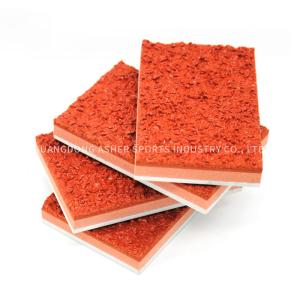 Full Pour IAAF Running Track Synthetic Outdoor 13mm Thickness