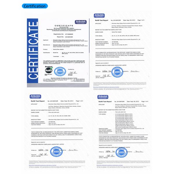 Single Mode SC FTTH 3.0mm 1550nm Optical Fiber Cable