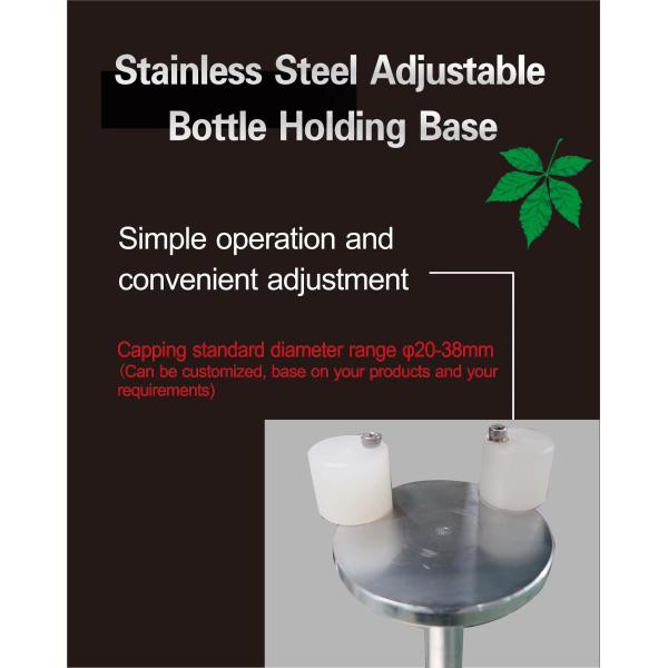 Electric Beer Glass Bottle Cap Capper Aluminum Lid Capping Equipment Manual Ropp Cap Sealing Machine