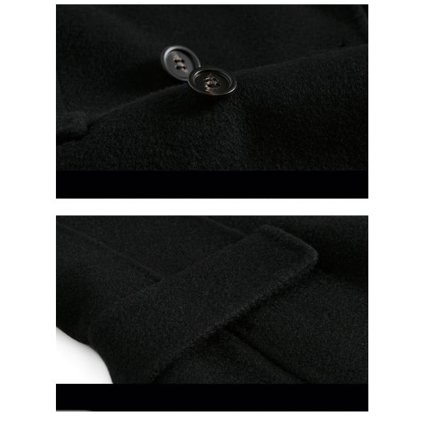 LCBZ Custom Winter Over Jacket Men's Plus Size Parkas and Long Coats for Cold Weather