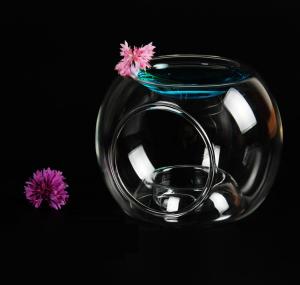 China 60ml High Borosilicate Glass Scented Oil Burners Aromatherapy Diffuser on sale