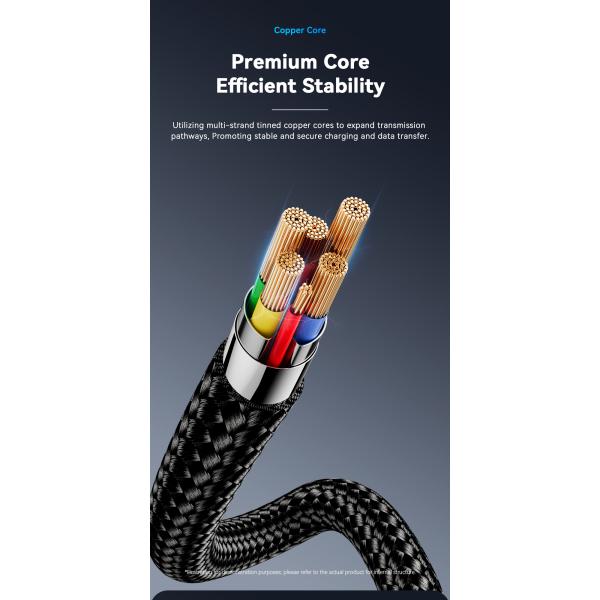 ESSAGER ES-X60 60W USB A to C Charging Cord USB C Cable