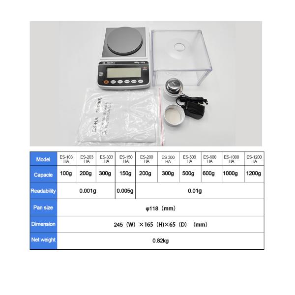 Readability 0.001g Laboratory Precision Balance Lab Instruments Analytical Balance Scale With Draf Shield
