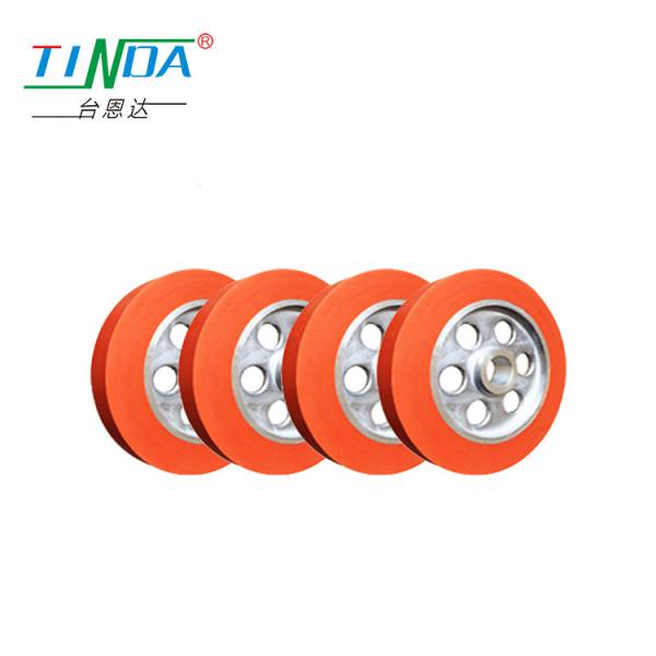 Abrasion Proof Efficient Thermal Transfer Silicone Wheel High Temp Rollers