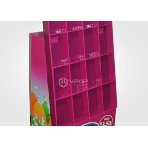 POP Recycled Cardboard Pallet Display , 24 Cells Cardboard Display Stands