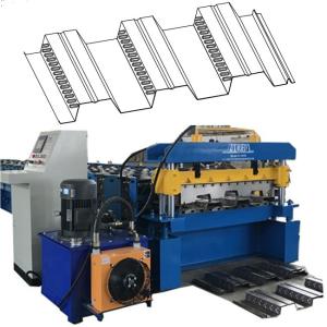 China Metal Rolling Delta Floor Decking Forming Machine Gi wholesale
