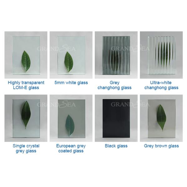 Hurricane Impact Aluminium Single Hung Windows for House Tempered Glass Double Glazed Double Hung Windows