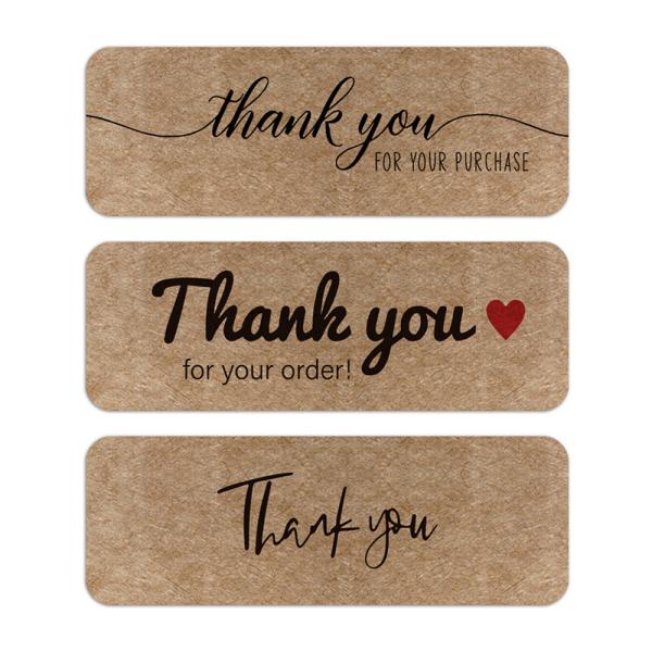 Synthetic Kraft Paper Printed Self Adhesive Labels On A Roll