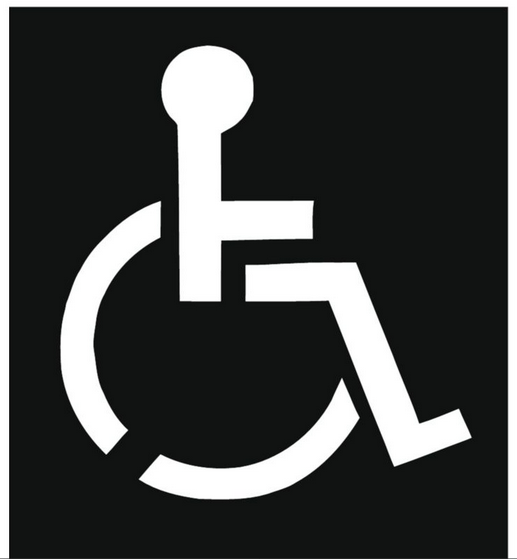Warning Symbol Custom Plastic Letter Stencils PVC Material Black Color Non Toxic