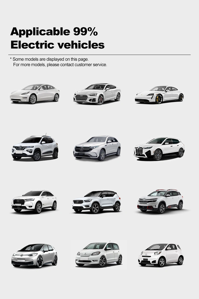 Mode 2 Single Three Phase Type2 CE TUV 220V 7kw Ocpp 1.6 WiFi Home Load Balancing Smart EV Charger Car Charging