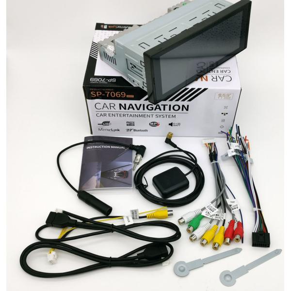 Car Multimedia Navigation 6.9" IPS Screen Android 11.0 6G/128 One Din Carplay Support Voice Control SP-7069