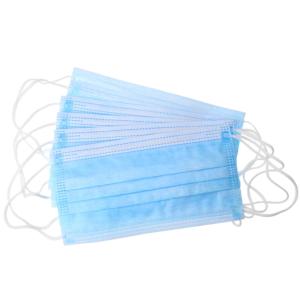 China Triple Layer Disposable Surgical Mask Earloop Style Low Breath Resistance wholesale