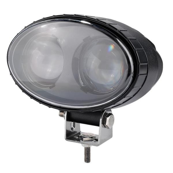 10V - 80V Blue LED Spot Light IP67 Truck Spot Lights With Stainless Steel Mounting Bracket