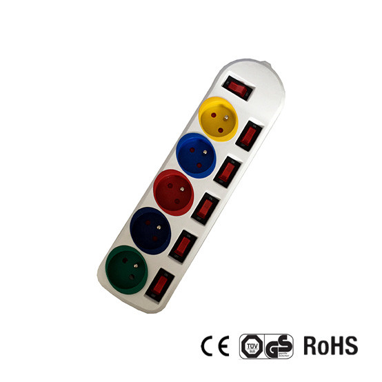 China NF CE Certificate 1.5m extension socket with Euro Plug wholesale