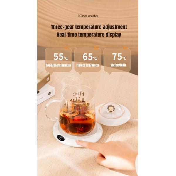 110-220 V Stylish UFO Coffee Milk Tea Mug Cup Electric Heating Coaster Warmer
