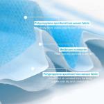 Disposable Earloop Face Mask Eco Friendly With Adjustable Nose Bridge
