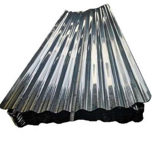 China Zero Big Spangle Corrugated Steel Sheet JIS G3302 EN10147 ASTM-A653 wholesale