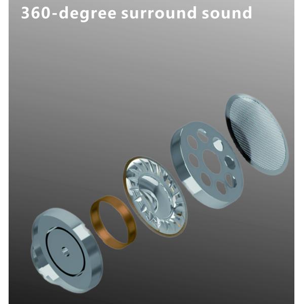 Lightweight Wireless Earbuds For Iphone Auto Pairing 15M Working Range