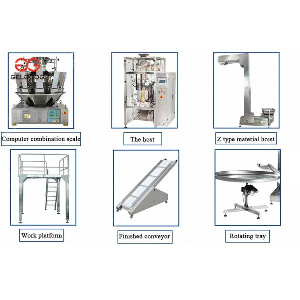 3kw Automatic Bag Weighing and Filling Machine Snack Packing Machine