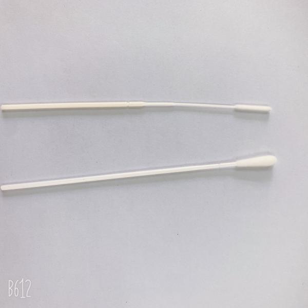 Quality ISO13485 Specimen Nylon Flocked Swabs With Breaking Point for sale