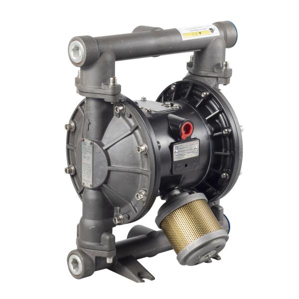 Quality 1'' Aluminum Diaphragm Pump Double Diaphragm Pump With Santoprene Membranes for sale