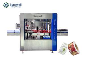 China 220V Rolling Round Bottle Sticker Labeling Machine 9000 bottles/Hour wholesale