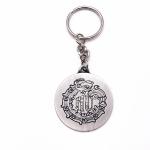 Butterfly Shape Custom Metal Keychains , Soft Enamel Keychain With Epoxy