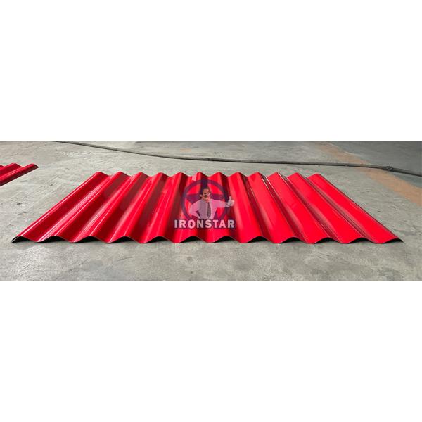 840 trapezoidal sheet and 836 corrugated double layer roll forming machine for Bolivia