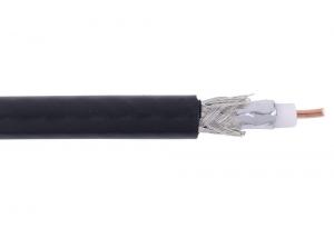 China LDPE Insulation RG 59 U Coaxial Cable , 22 AWG 75 Ohm Coaxial Video Cable wholesale