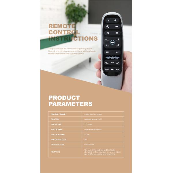 King Size Comfort Latest Technology Smart Sleeping Mattress With Sleep Monitoring Anti-snoring Cradle model