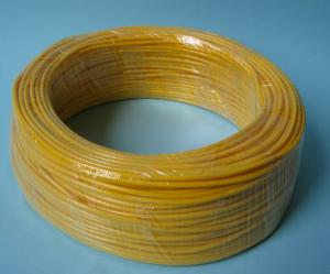 China Yellow Flexible PVC Tubing 600V / 300V Voltage Rating , PVC Flexible Hose For Wire Harness on sale