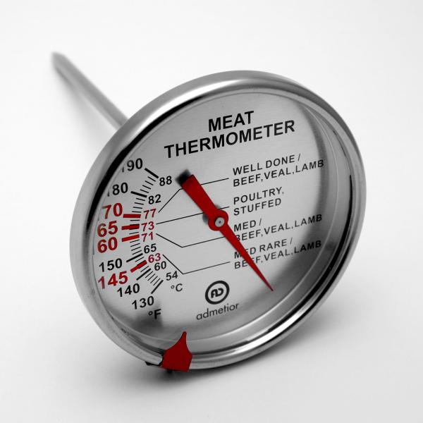 Dial 2.7'' Probe Type Digital BBQ Thermometer , Analog Dial Thermometer Quick Response
