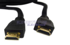 China 30AWG Stranded Tinned Copper High Speed HDMI Cable With Type A Type C Connector on sale