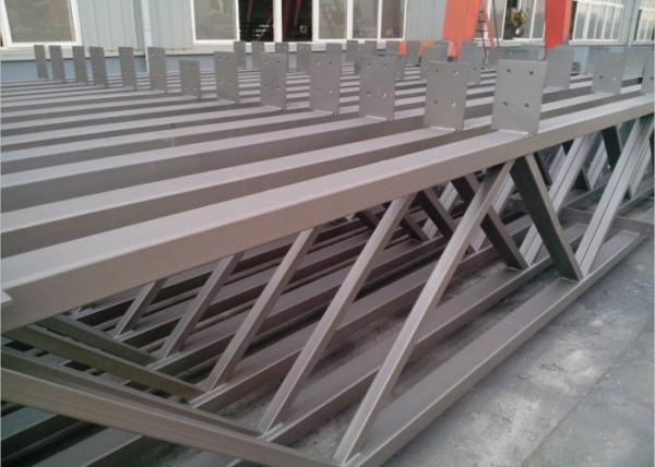 Quality Q355B/Q235B Prefabricated Structural Steel Truss Metal Fabrication Services for sale