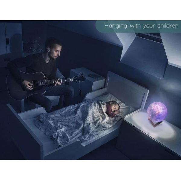 110 Luminous Moonlight Night Light RGB LED For Indoor Bedroom