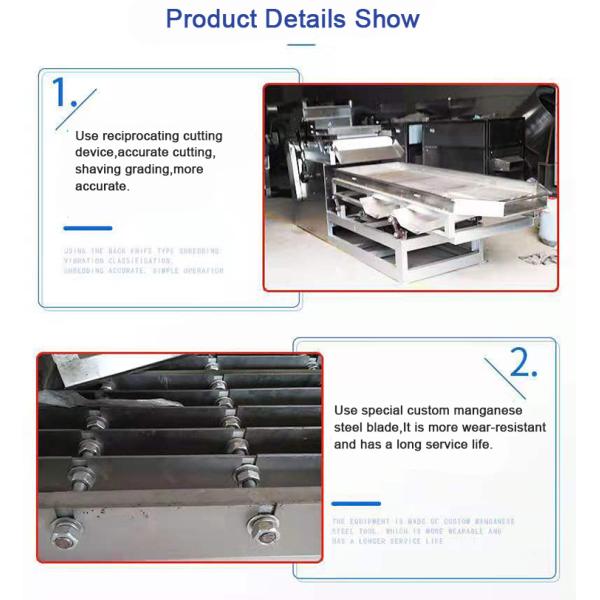 Industrial Automatic Dates Peanut Almond Nut Dicing Cutting Grading Machine